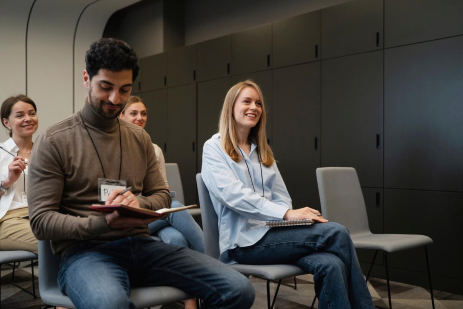 Finanzexperten bei der Analyse von Budget-Performance-Metriken und Marktdaten